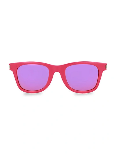 Shop Saint Laurent 50mm Square Core Sunglasses