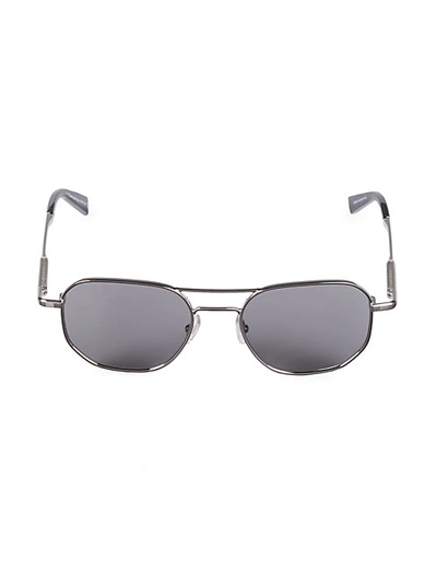 Shop Ermenegildo Zegna 52mm Round Aviator Sunglasses