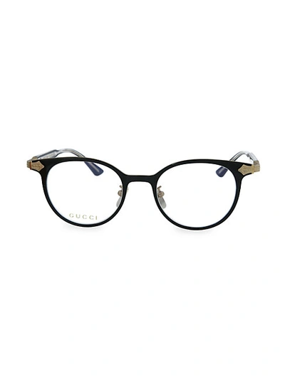 Shop Gucci 49mm Novelty Optical Glasses