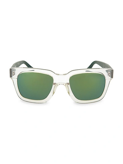 Shop Linda Farrow 52mm Resin Square Novelty Sunglasses