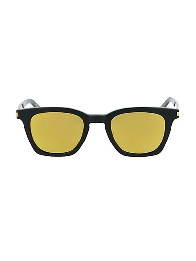 Shop Saint Laurent 47mm Square Core Sunglasses
