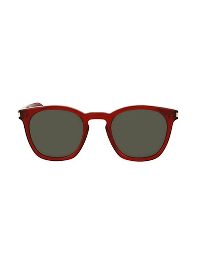 Shop Saint Laurent 49mm Core Pantos Sunglasses