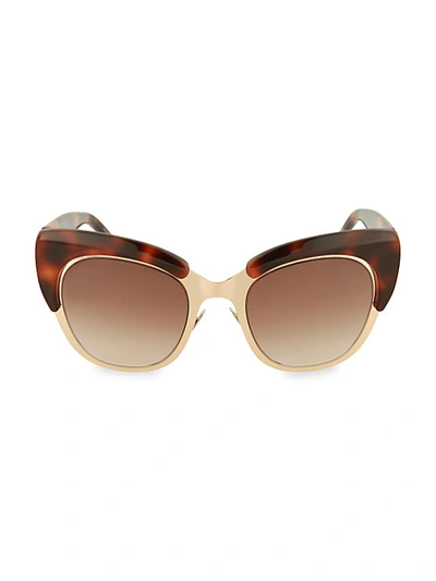 Shop Pomellato 49mm Novelty Cat Eye Sunglasses
