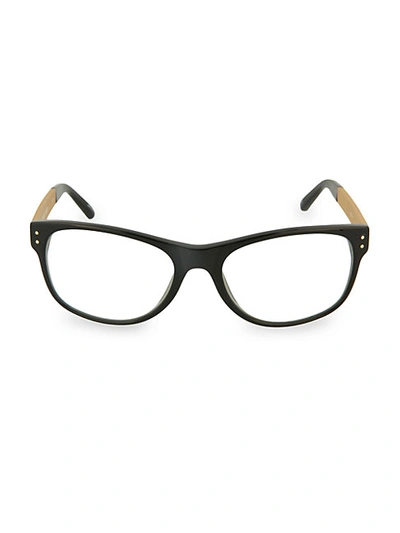 Shop Linda Farrow 55mm Rectangular Optical Glasses