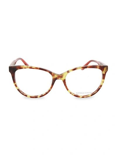 Shop Bottega Veneta 53mm Square Optical Glasses