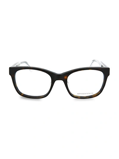 Shop Bottega Veneta 51mm Square Optical Glasses
