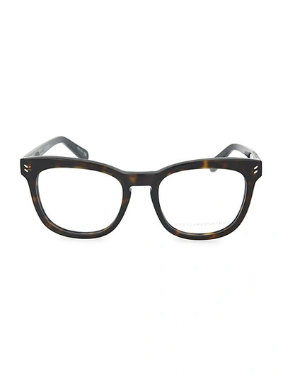 Shop Stella Mccartney 50mm Square Core Optical Glasses