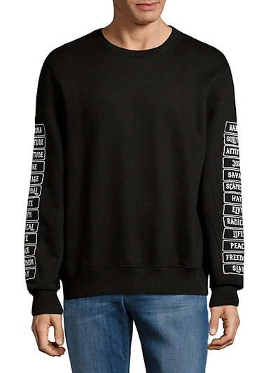 Shop Elevenparis Graphic Crewneck Sweater