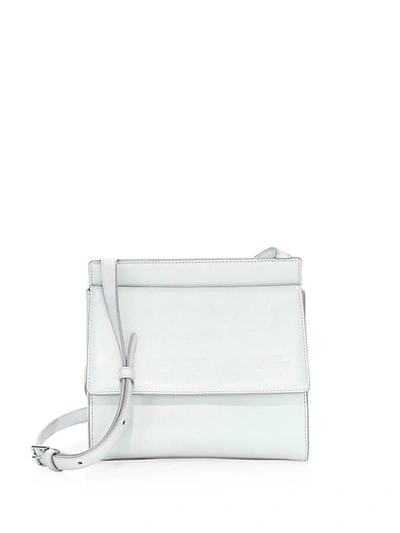 Shop Calvin Klein 205w39nyc Foldover Leather Crossbody Bag