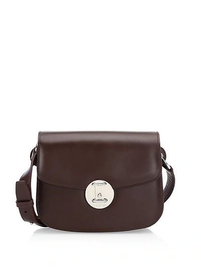 Shop Calvin Klein 205w39nyc Small Leather Crossbody Bag