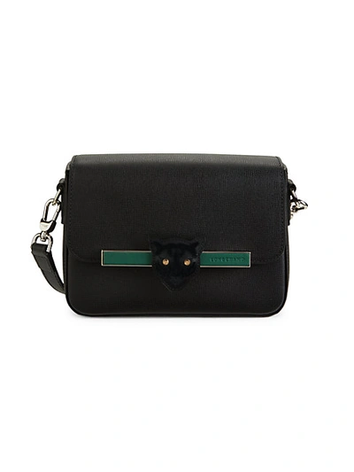 Shop Longchamp Mini Game On Leather Crossbody Bag