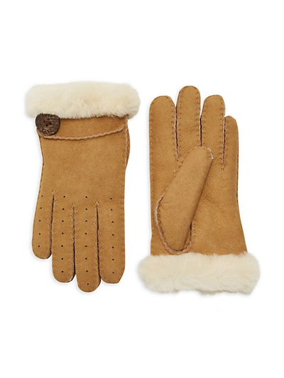 Shop Ugg Shearling & Sheepskin Gloves
