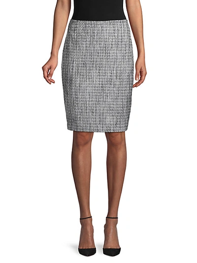 Shop Karl Lagerfeld Tweed Pencil Skirt