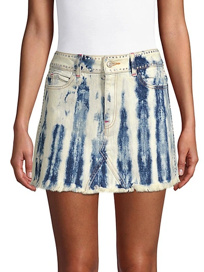 Shop Frankie B Cindy Denim Mini Skirt