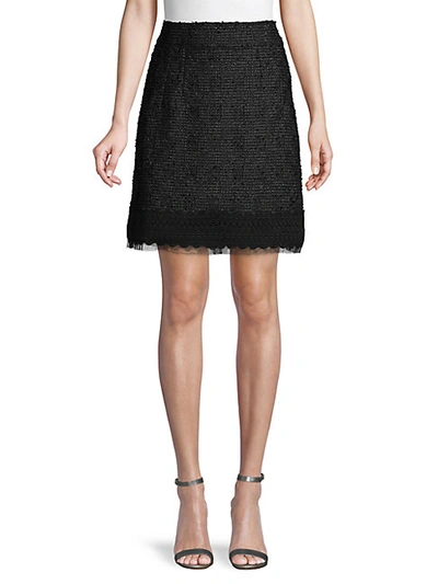 Shop Dolce & Gabbana Tweed A-line Skirt