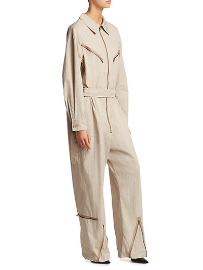 Shop Tre By Natalie Ratabesi Pigalle Belted Jumpsuit