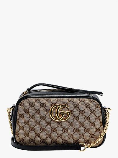 Shop Gucci Gg Marmont In Brown