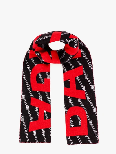 Shop Balenciaga Scarf In Black