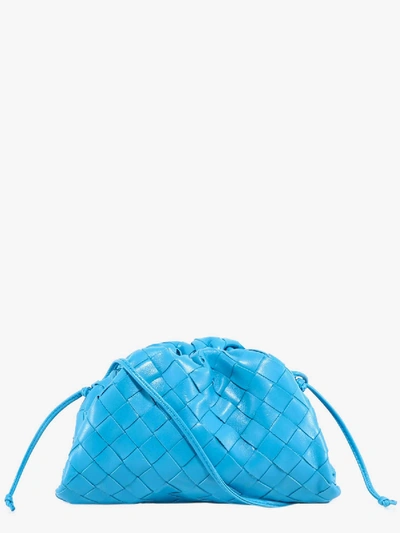 Shop Bottega Veneta Shoulder Strap In Blue
