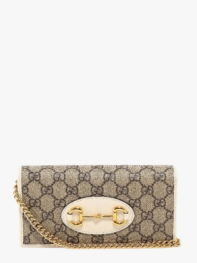 Shop Gucci Wallet In White