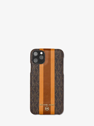 Michael Kors Logo Stripe Phone Cover For Iphone 11 Pro Max In Grey |  ModeSens
