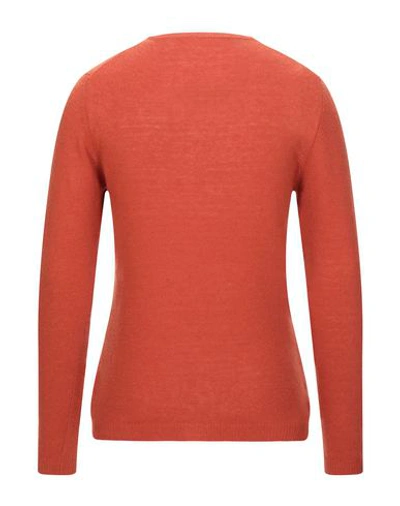 Shop Obvious Basic Sweaters In Rust