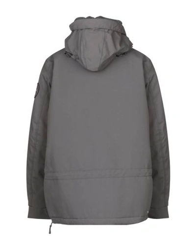 Shop Napapijri Skidoo Man Jacket Grey Size Xxl Polyamide
