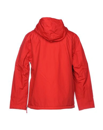 Shop Napapijri Jackets In Red