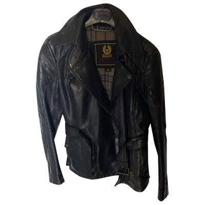 Pre-owned Belstaff Black Leather Jacket