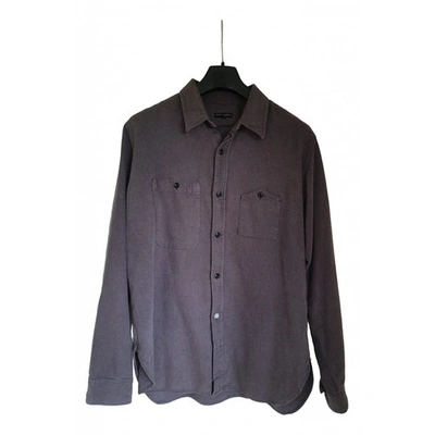 Pre-owned Engineered Garments Grey Cotton Shirts