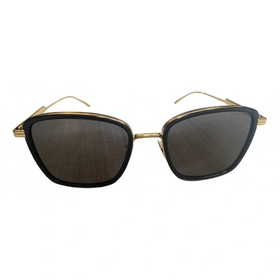 Pre-owned Bottega Veneta Gold Metal Sunglasses