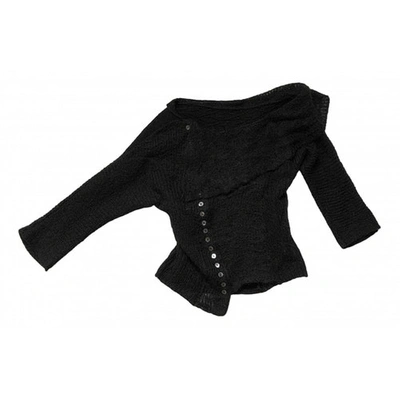 Pre-owned Dolce & Gabbana Wool Top In Black