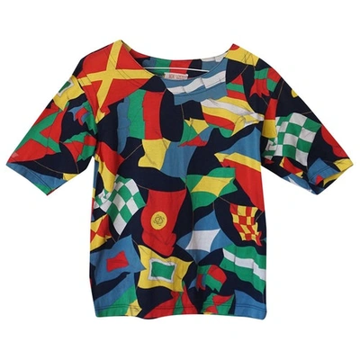 Pre-owned Loewe Multicolour Cotton Top