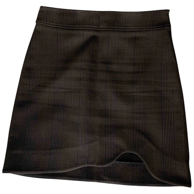 Pre-owned Ganni Fall Winter 2019 Brown Skirt