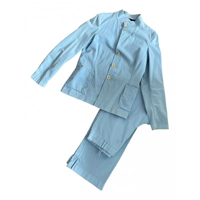Pre-owned Jil Sander Suit Jacket In Blue