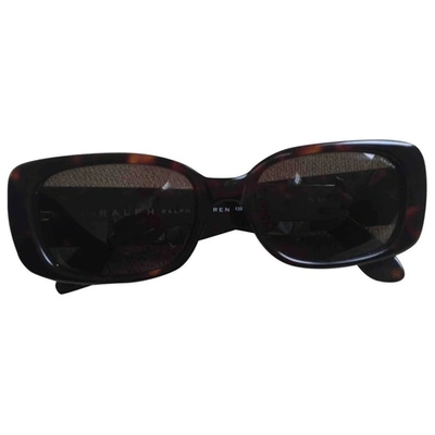 Pre-owned Ralph Lauren Brown Sunglasses