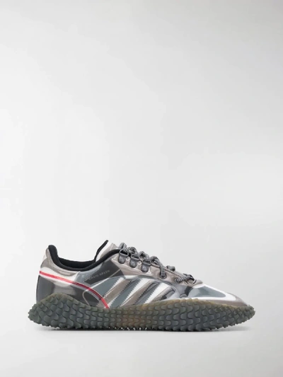 Shop Adidas Originals Polta Akh I Sneakers In Grey