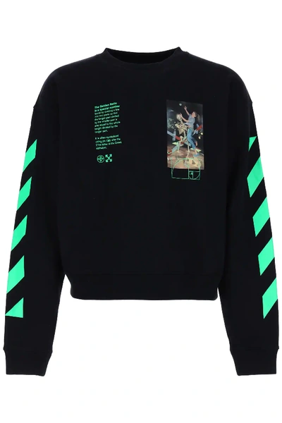 Shop Off-white Pascal Painting Sweatshirt In Black