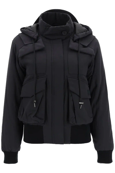 Shop Kenzo Nylon Jacket In Black