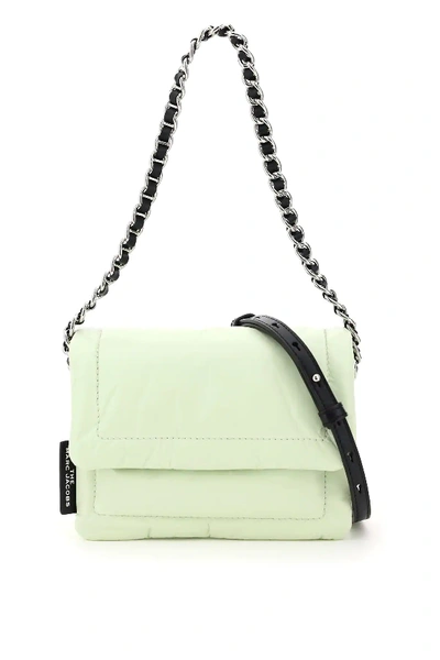 Shop Marc Jacobs The Pillow Shoulder Bag In Grey,black