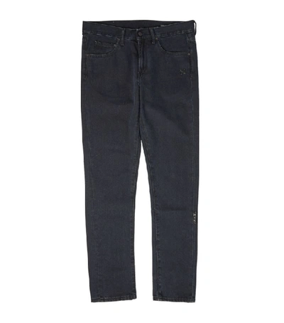 Shop Off-white Diagonals Slim Jeans