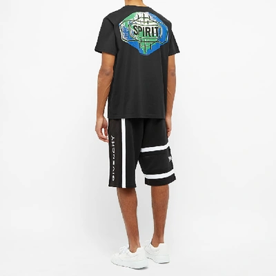 Shop Givenchy Global Spirit Tee In Black