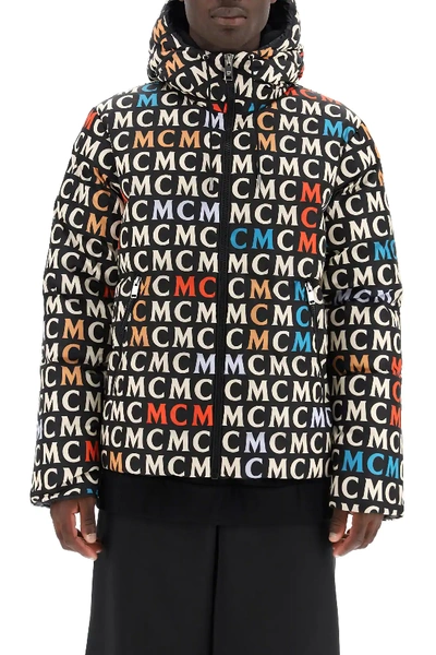 Mcm Monogram-Pattern Puffer Jacket