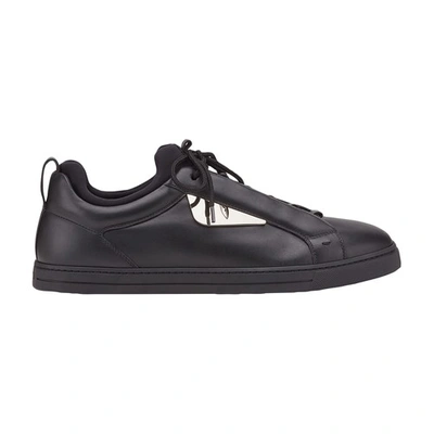 Shop Fendi Sneaker In Black