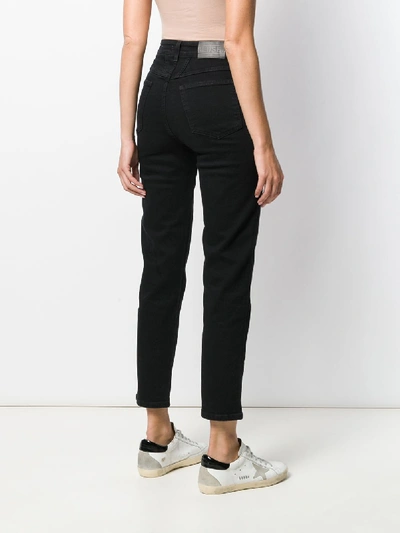 Shop Closed Pedal Pusher Jeans In Black