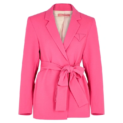 Shop Maggie Marilyn Have The Faith Pink Wool Blazer