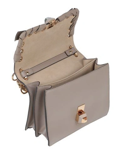 Shop Fendi Cross-body Bags In Dove Grey
