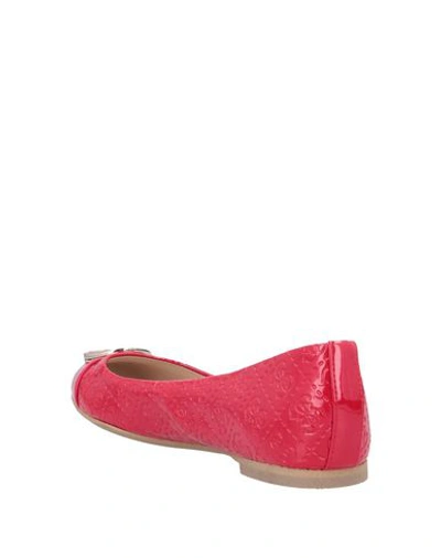 Shop Guess Ballet Flats In Red
