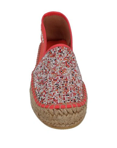 Shop Guess Espadrilles In Orange