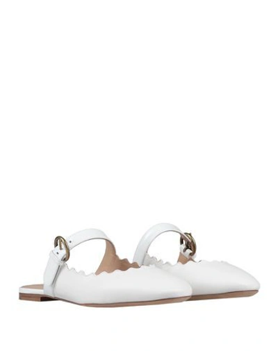 Shop Chloé Mules And Clogs In White